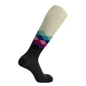 ACHI  Pastel Pixel Compression Socks, 20-30 mmHg