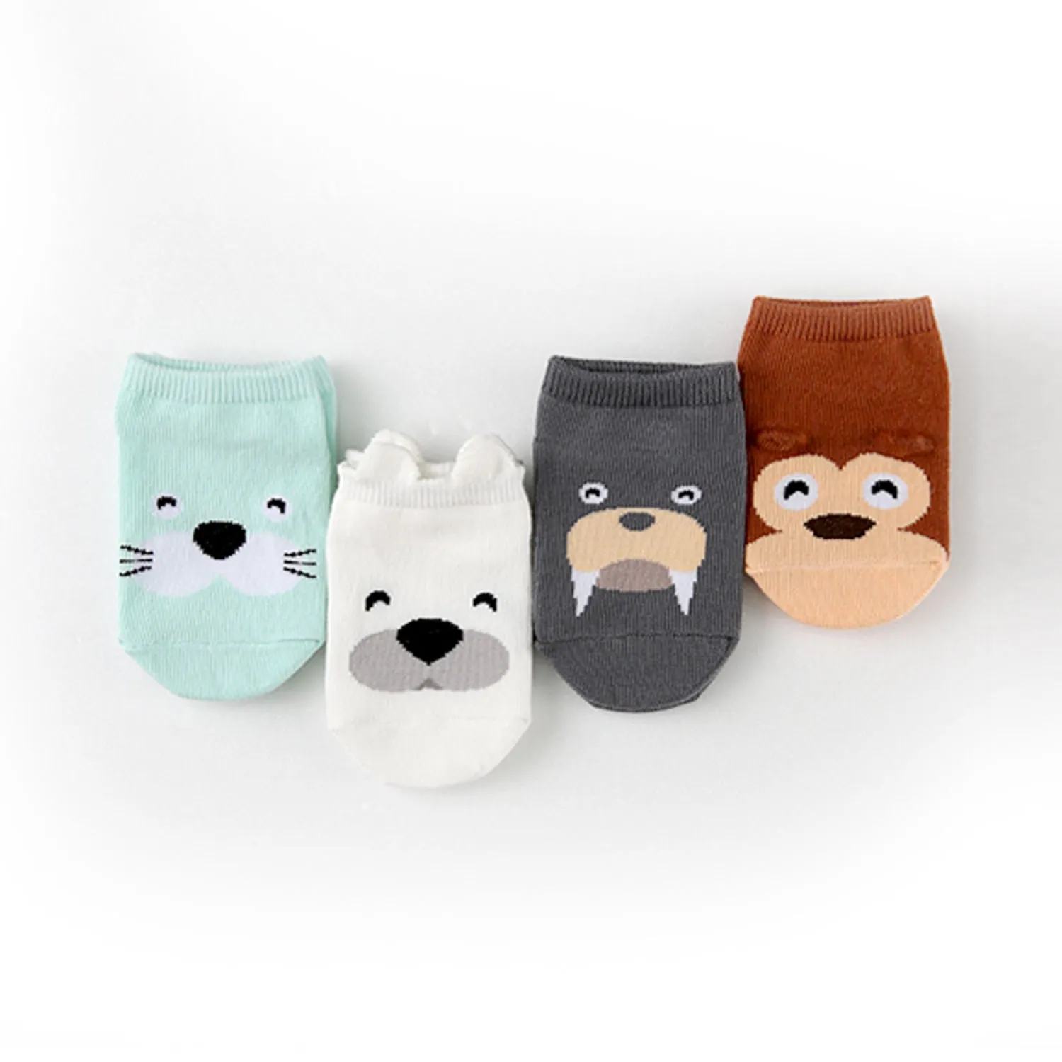 Animal Ankle Socks Set #1