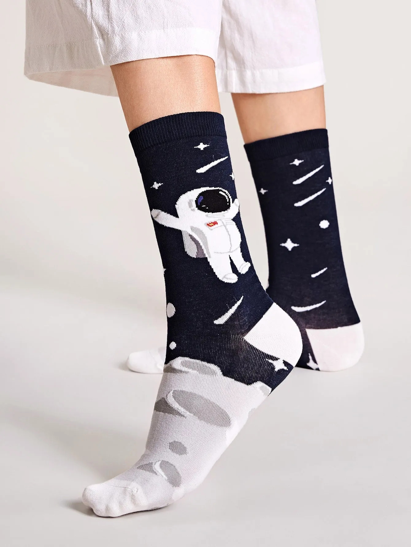 Astronaut Socks Funny Socks for Women Novelty Socks Funky Socks Gift for Her