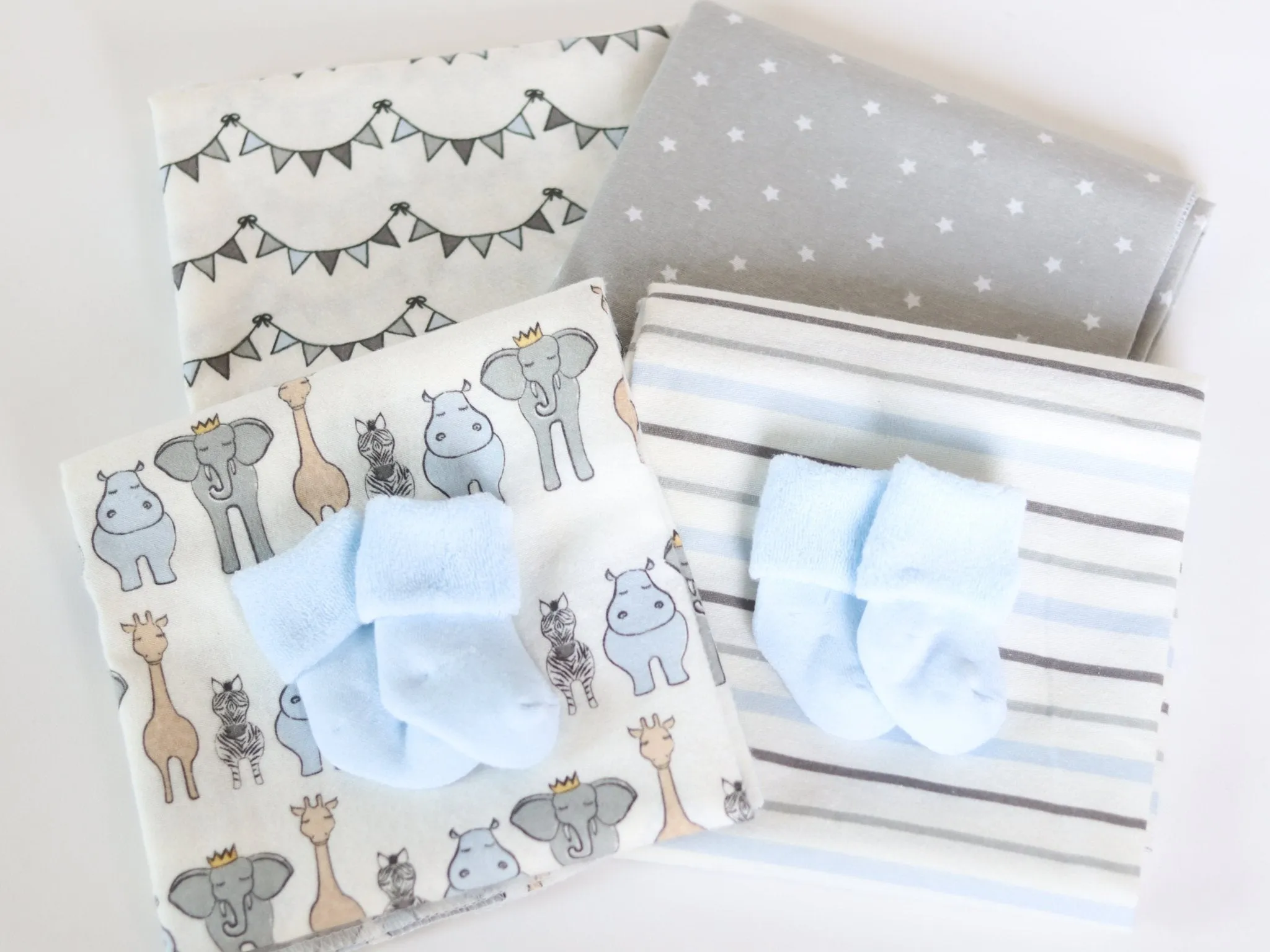 Baby Boy Cupcake Set - Royal Safari