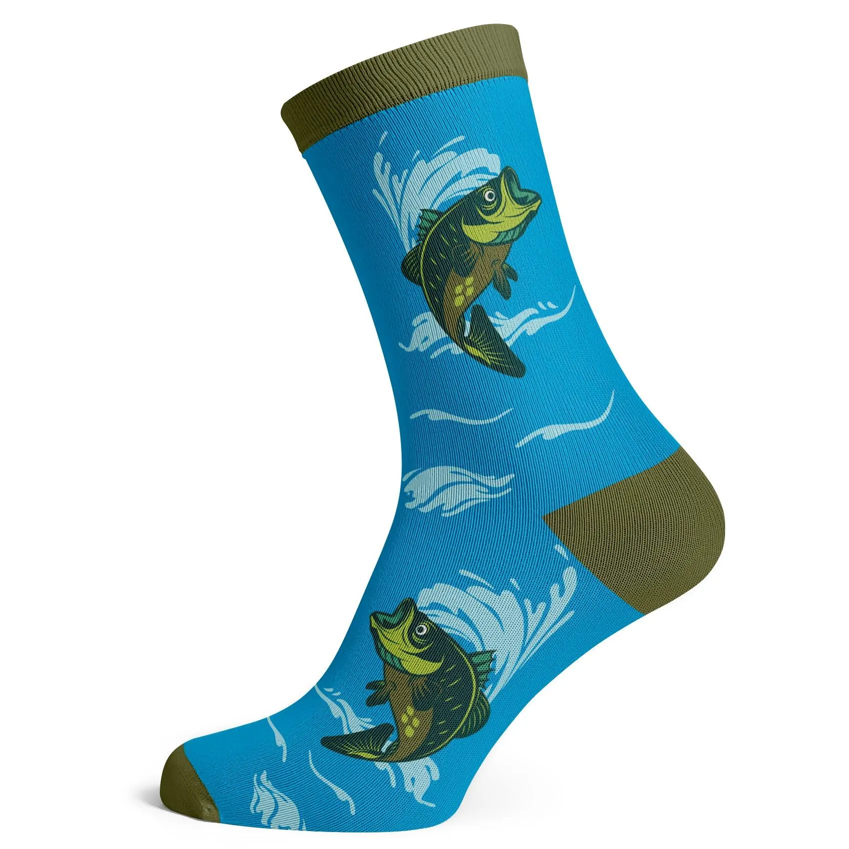 Bass Fish Socks