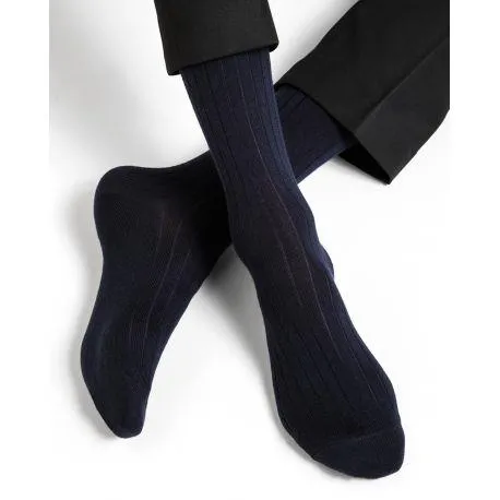 Bleuforet Men's Merino Wool Socks with Cotton Lining