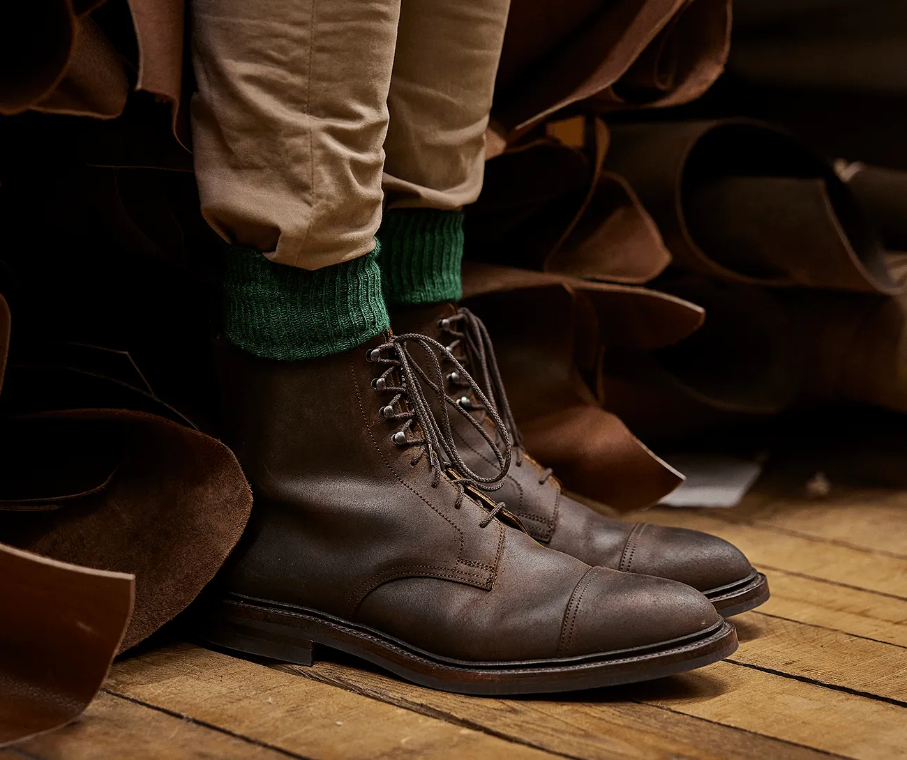 Boot Socks - Evergreen