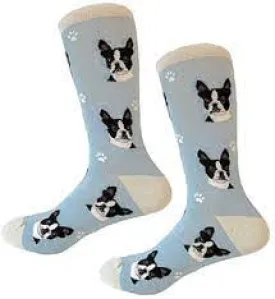 Boston Terrier Sock Daddy Socks One Size Fits Most