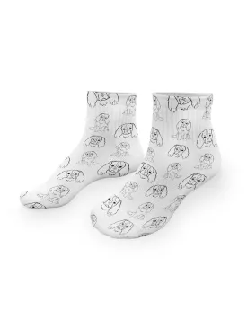 Cavalier King Charles Spaniel Ankle Socks