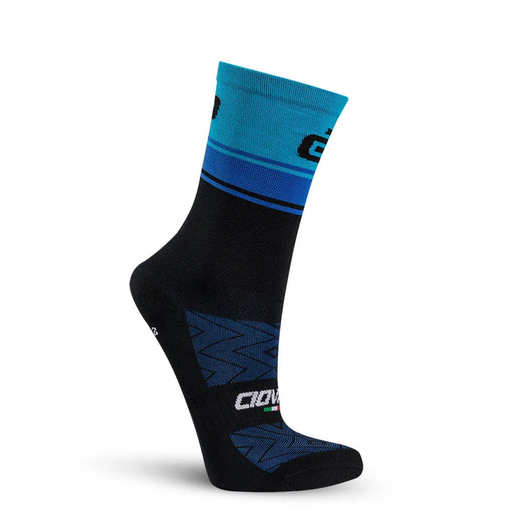 Crew Socks (Blue Stripe)