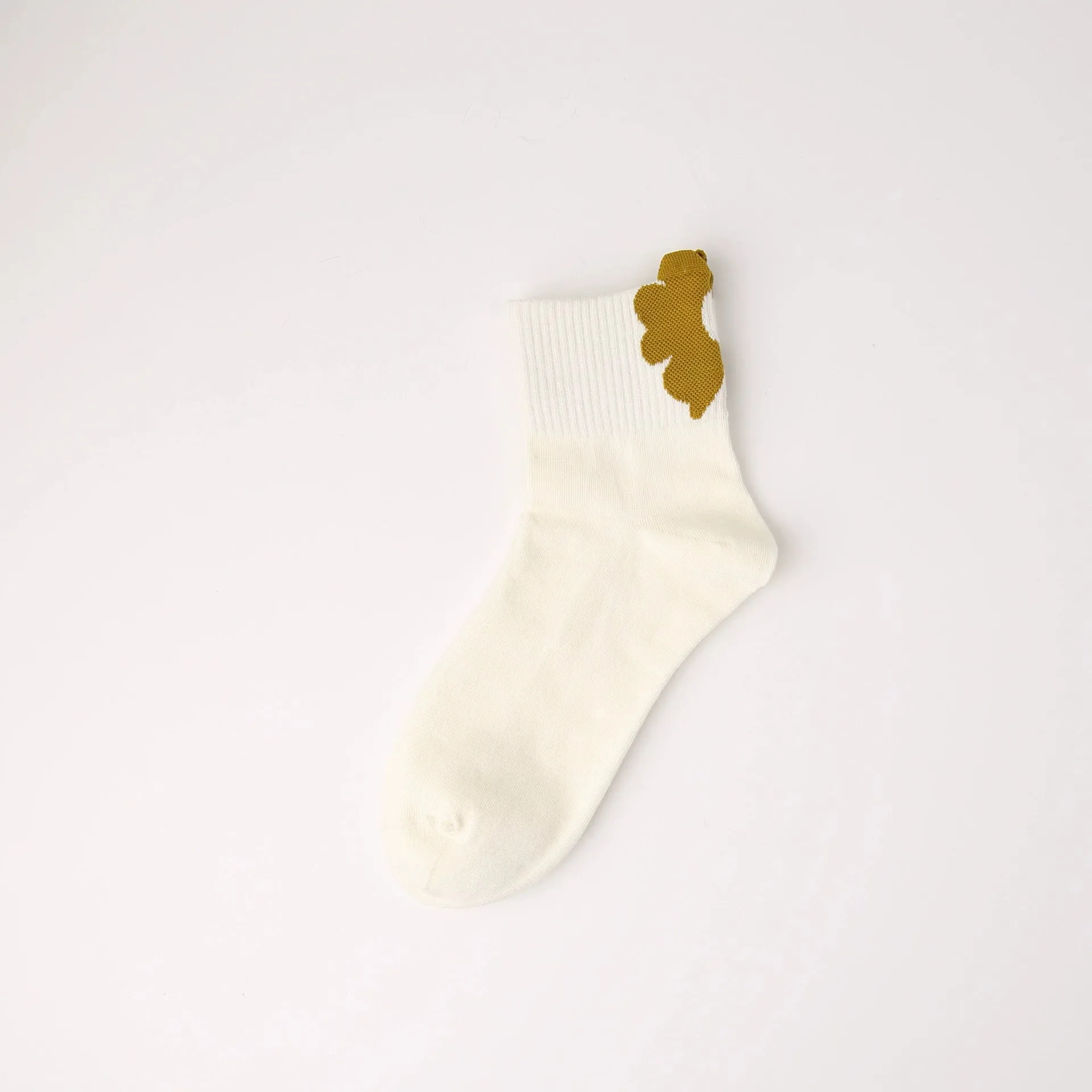 Cute 3D Floral Boneless Cotton Socks