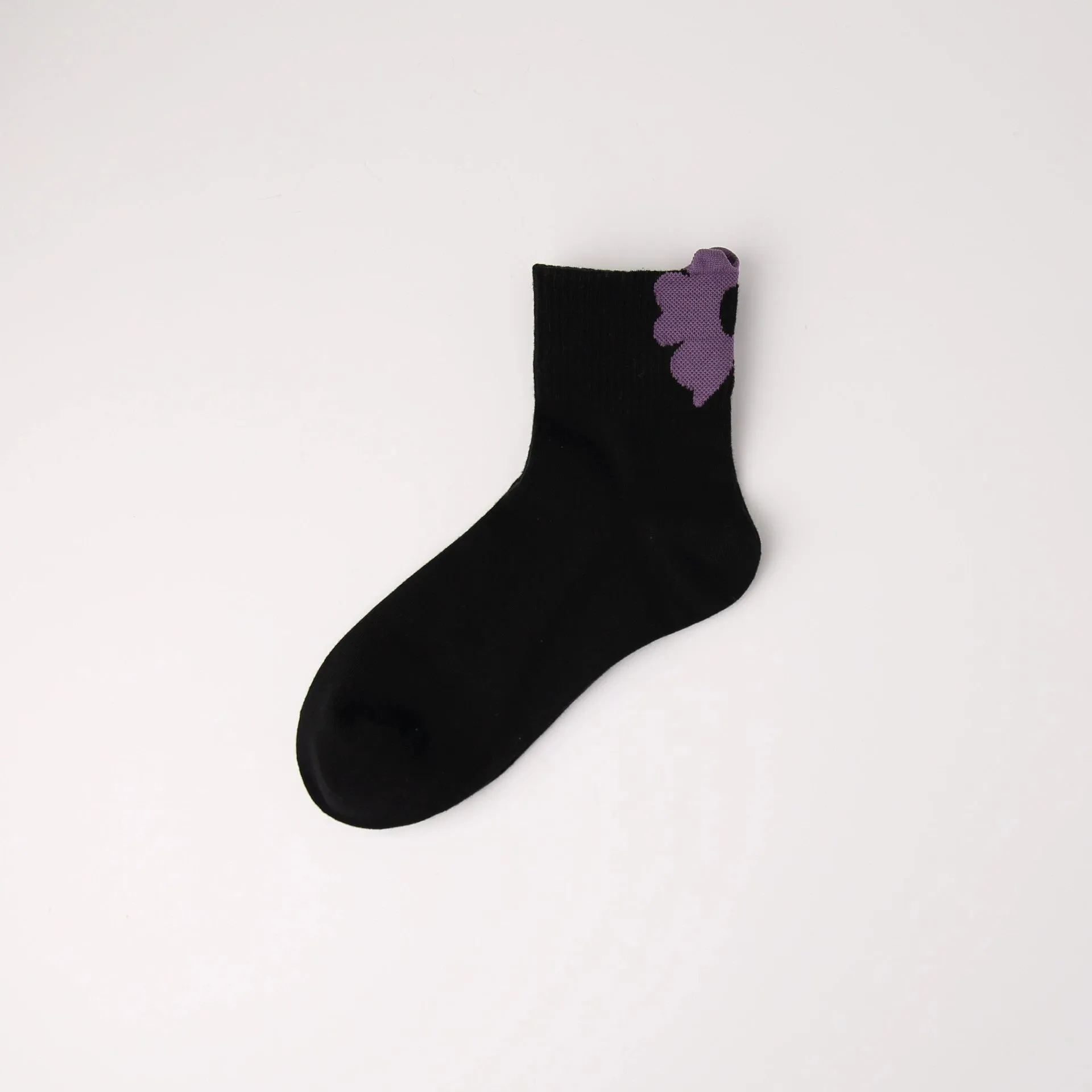 Cute 3D Floral Boneless Cotton Socks