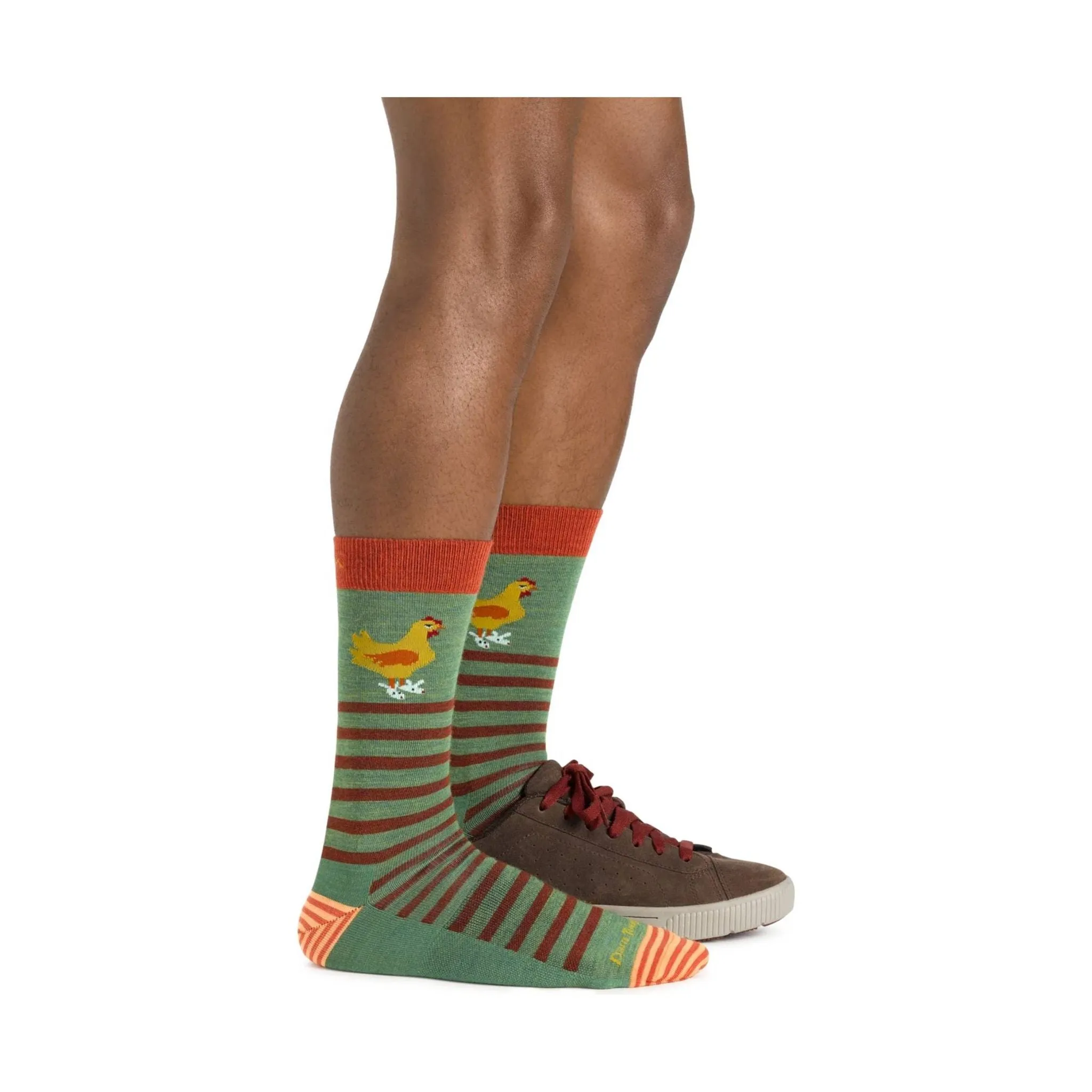 Darn Tough Vermont Men's Animal Haus Lightweight Lifestyle Sock - Willow