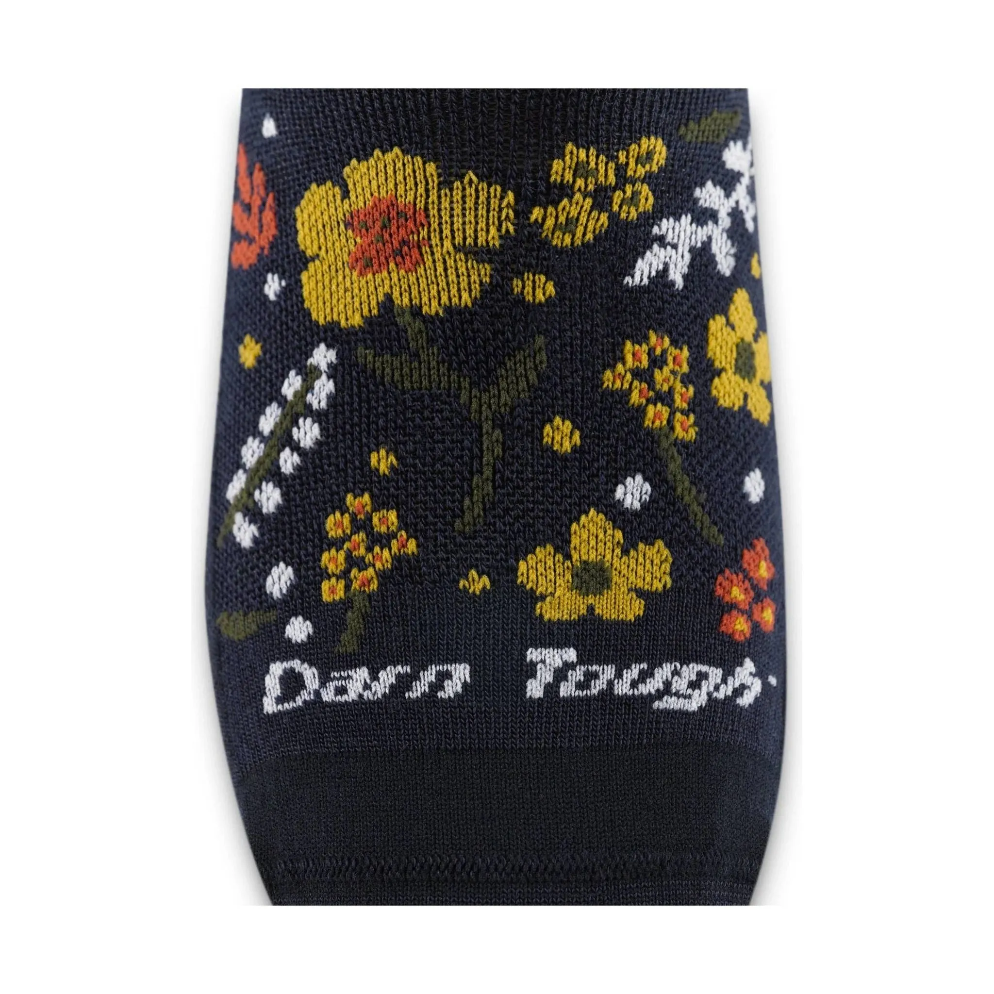 Darn Tough Vermont Women's Garden Party No Show Hidden Lightweight Lifestyle Sock - Navy