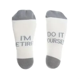 Do It Yourself - M/L Cotton Blend Sock