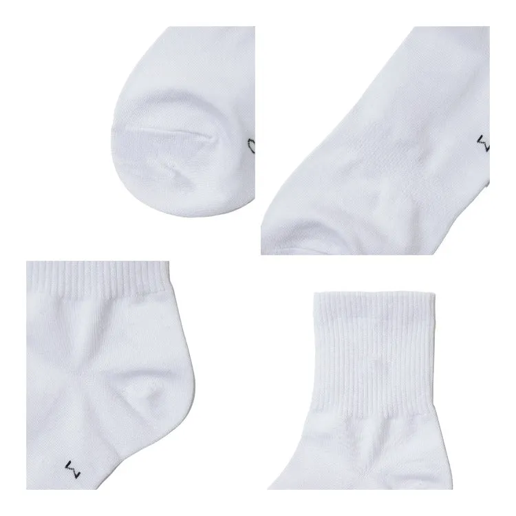 EDUARDO 10 Pair Men and Women Ankle Socks Casual Cotton Classic Crew Socks Multipack