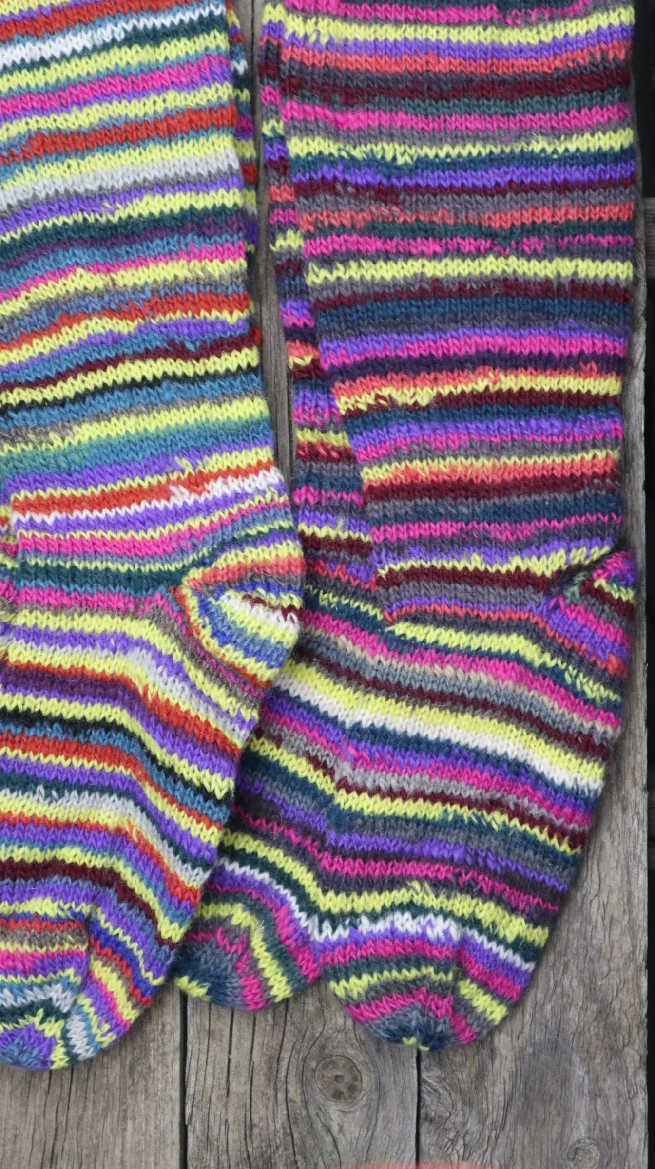 Fair Trade Ethical Adult Striped Socks