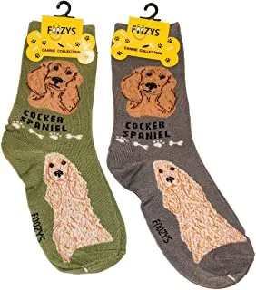 Green Cocker Spaniel Socks