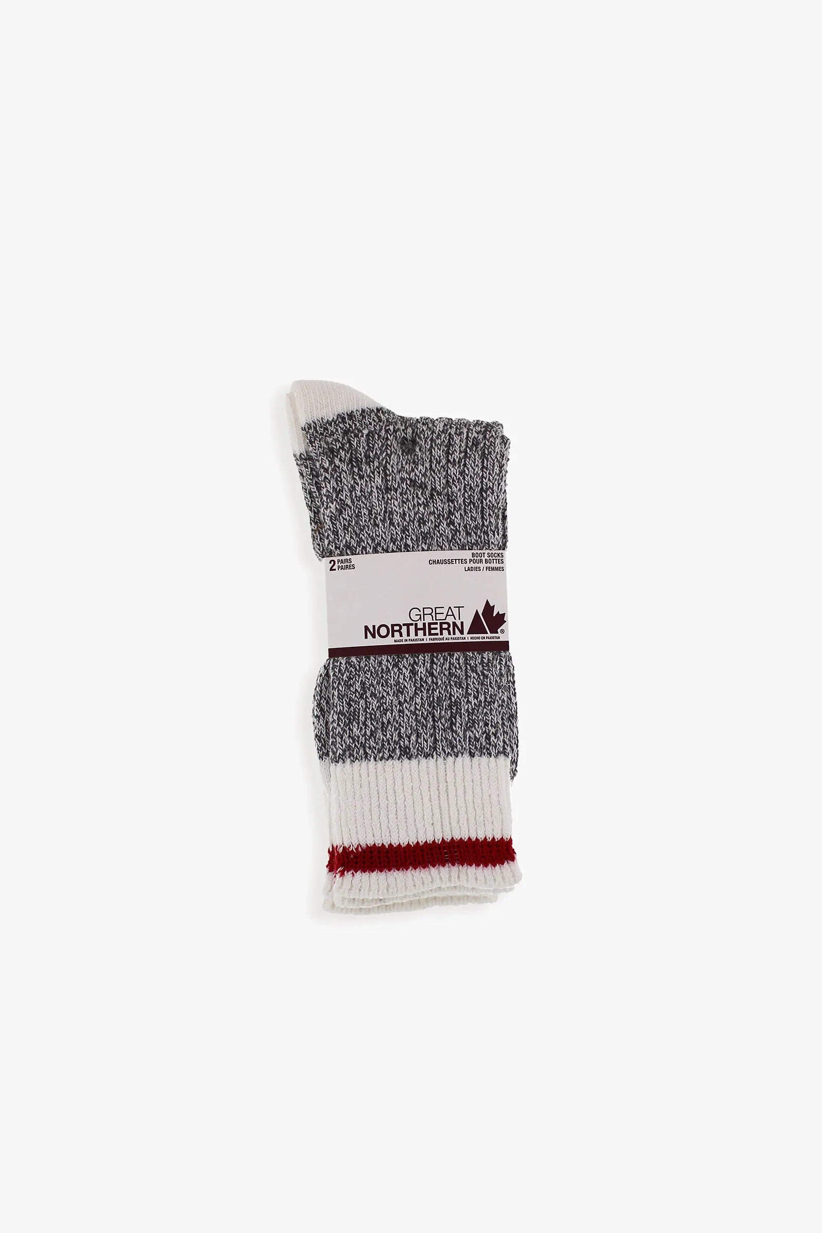 Grey Ladies Multipack Boot Socks