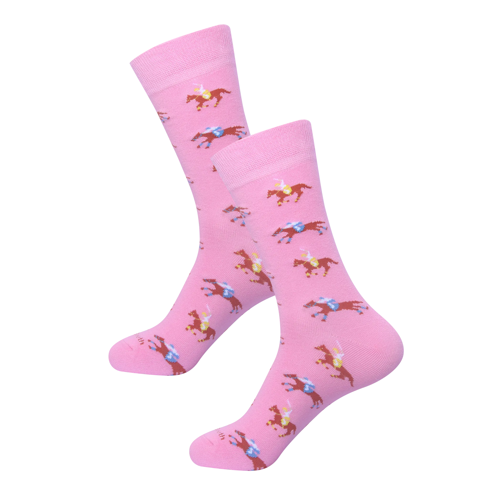 Horse Racing Socks - Kentucky Derby Horse Racing Equestrian Jockeys and Horses Socks Churchill Downs Saratoga Springs