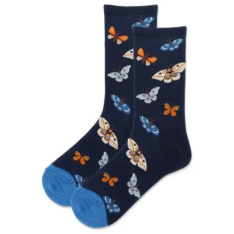 HOTSOX Women's Moth Crew Socks