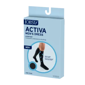 JOBST ACTIVA Men's Dress 15-20 mmHg Compression Socks Knee High