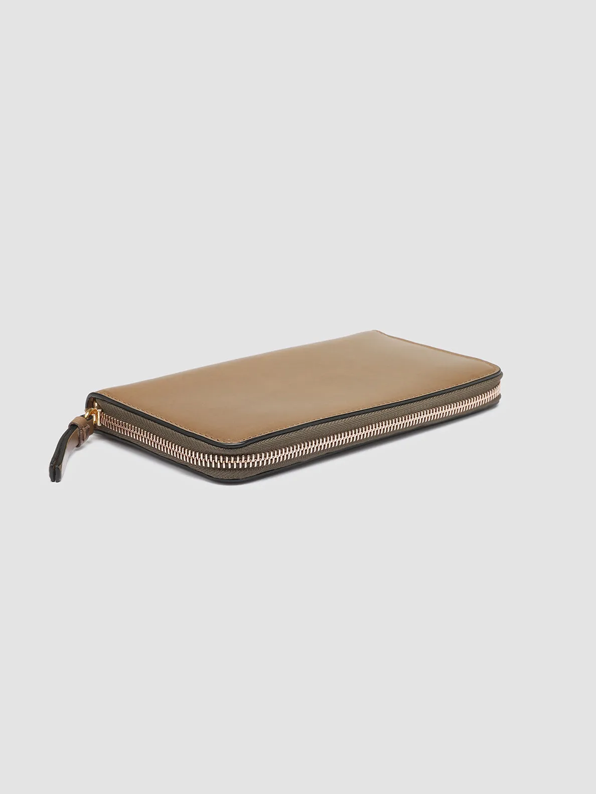 JULIET 01 - Taupe Leather wallet