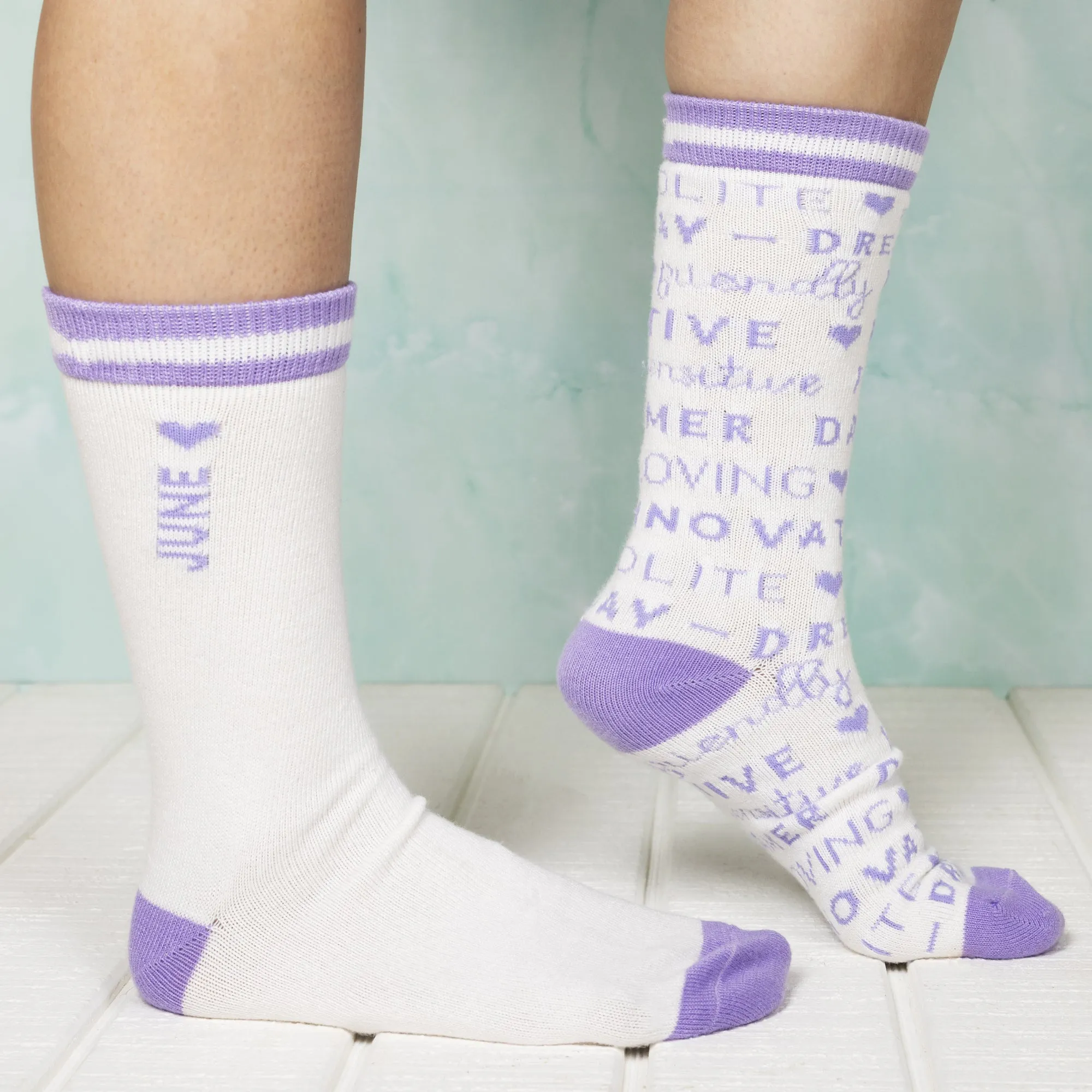 June Unisex Crew Sock