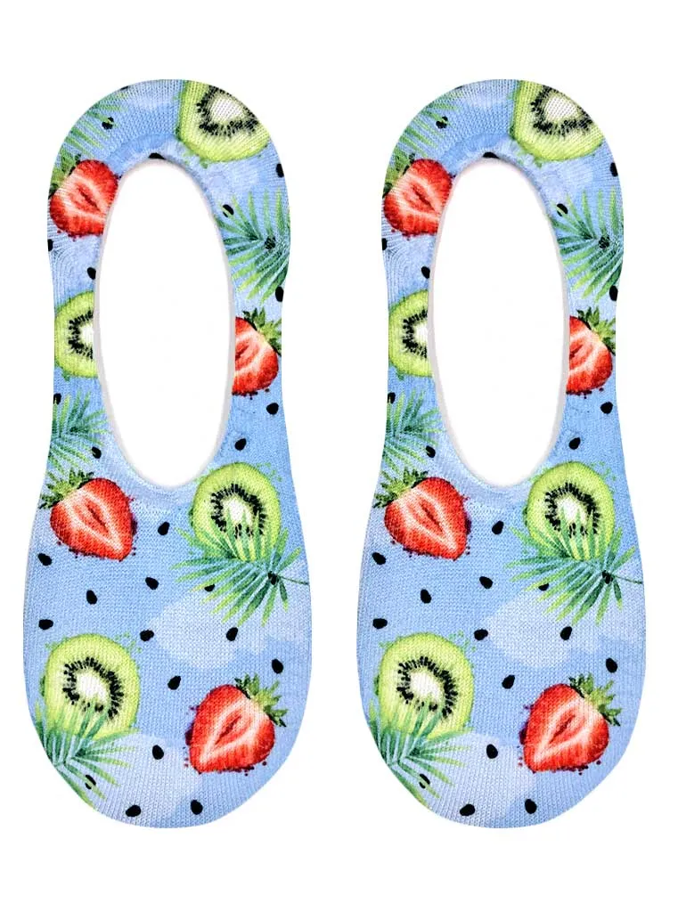 Living Royal "Strawberry Kiwi" No-Show  Liner Socks