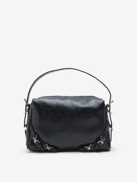 LOV Black Texture Sling Bag