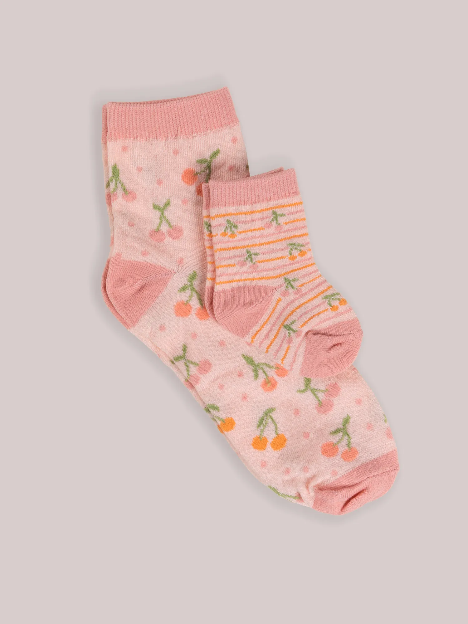 Mama & Me Socks - Cherry Cute By Doodle By Meg