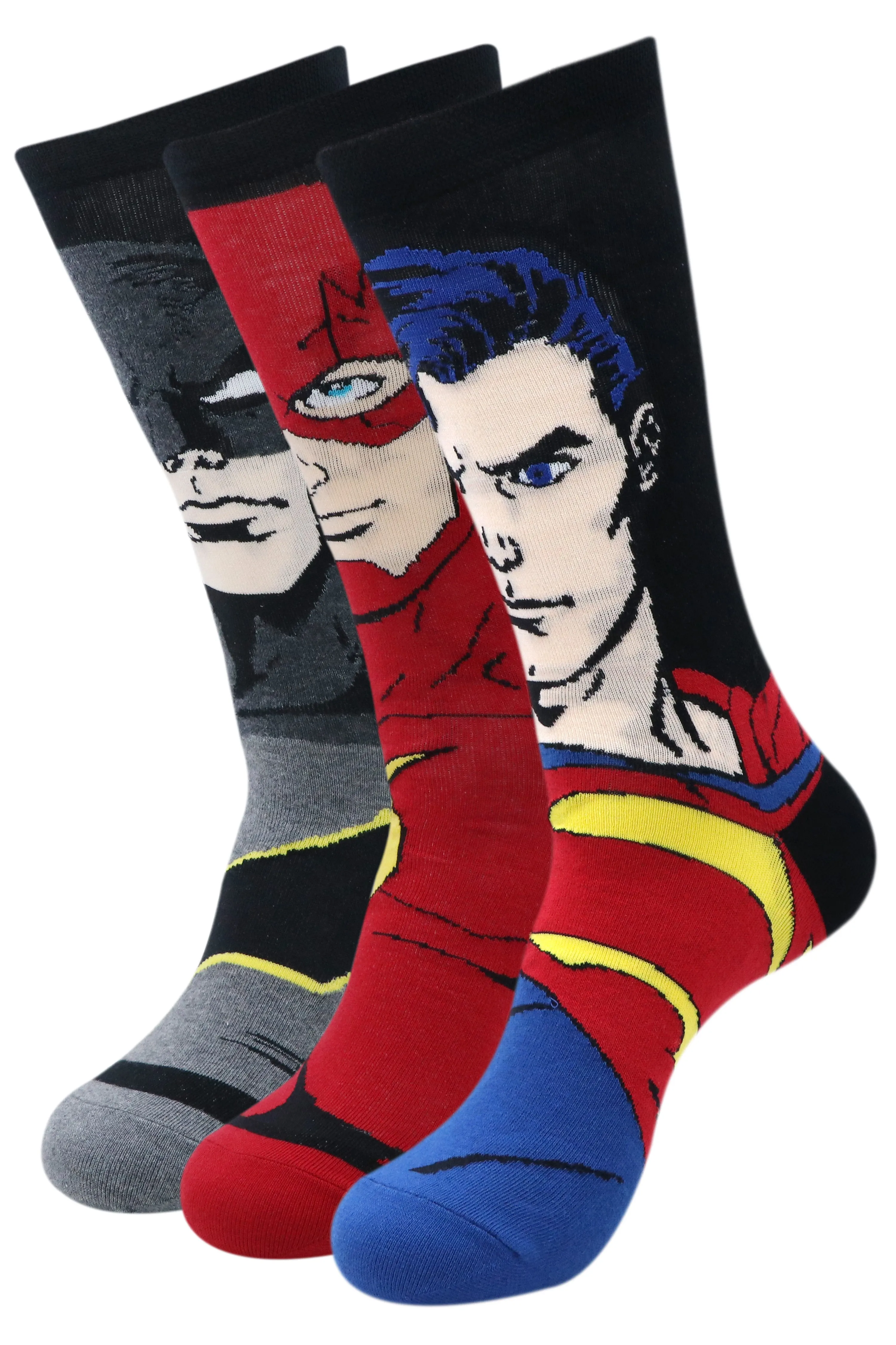 Men's Justice League | Batman Theme Gift Box | Socks and Cap | Officially Licensed