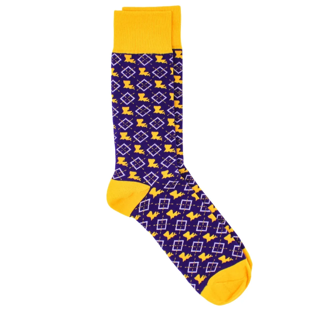 Men's Louisiana Pride Socks (Pair)