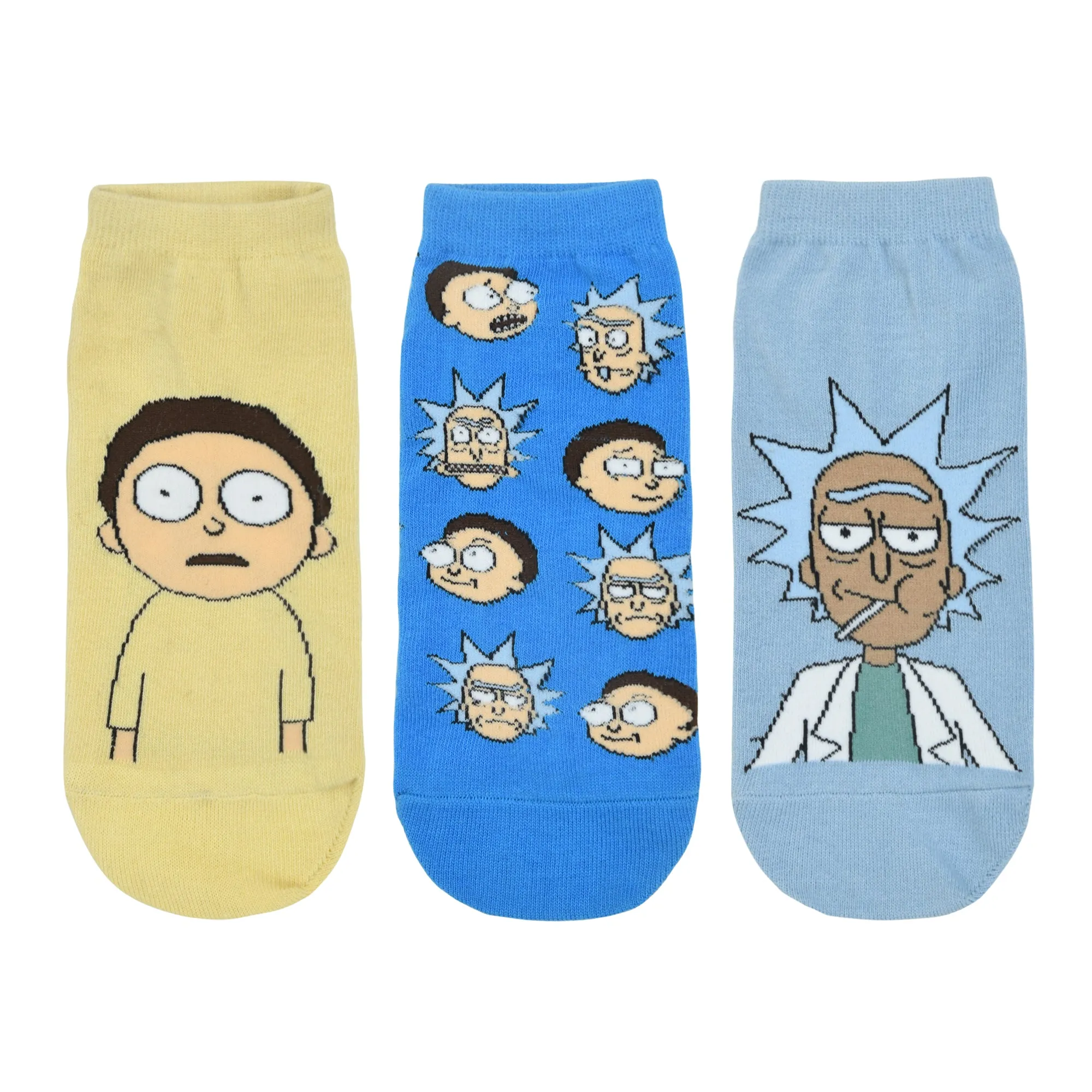 Men's Rick and Morty | Cartoon Theme Theme Gift Box | Socks, Boxer and Cap | Officially Licensed