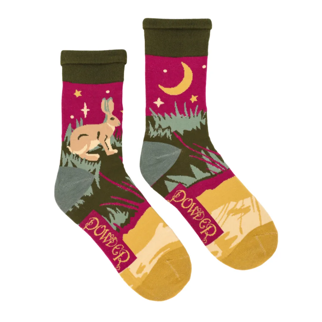 Men's Socks by Powder UK: Hare Rabbit