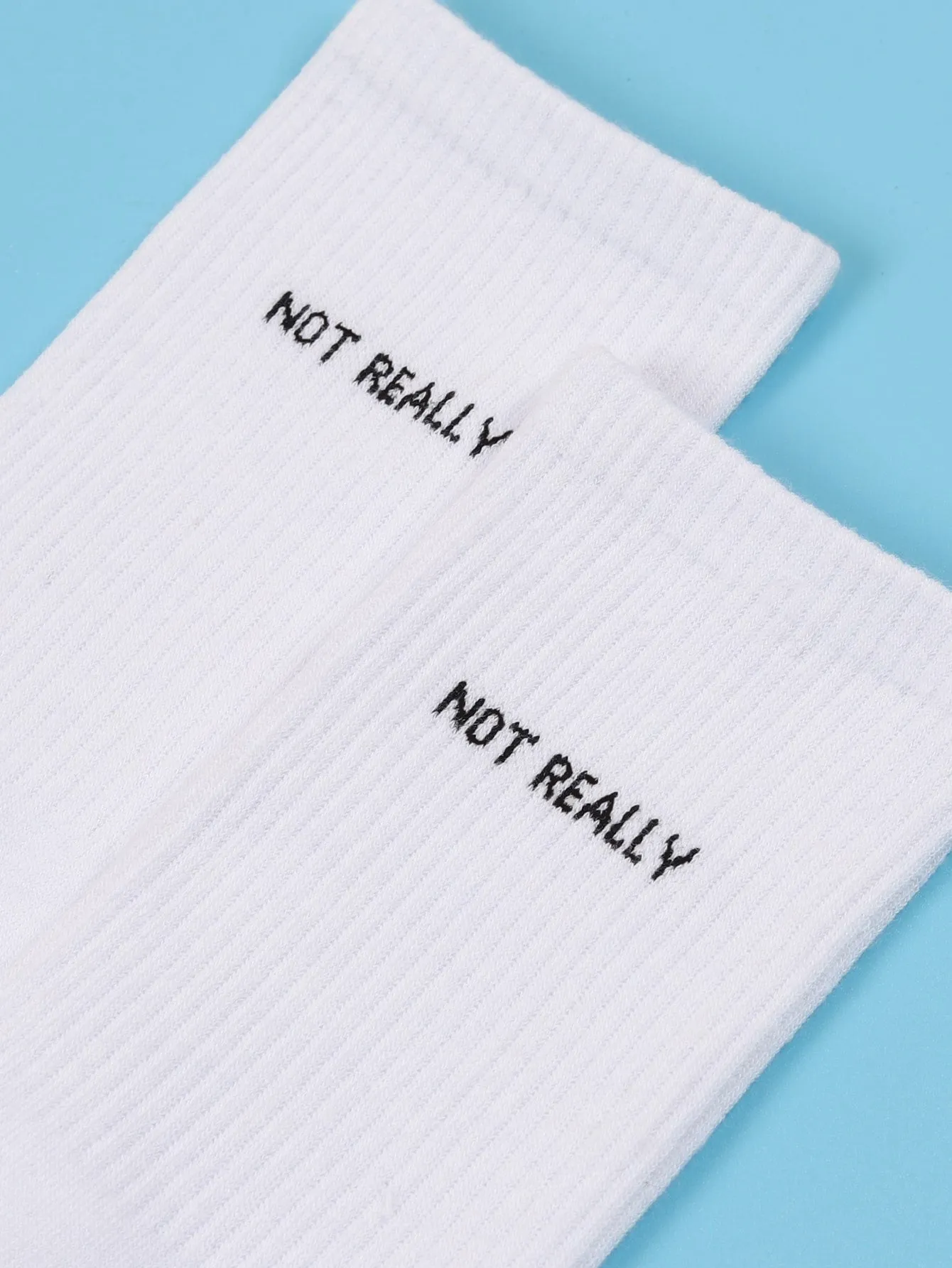 Not Really Crew Socks Funny Socks for Men Novelty Socks Funky Socks Gift for Him