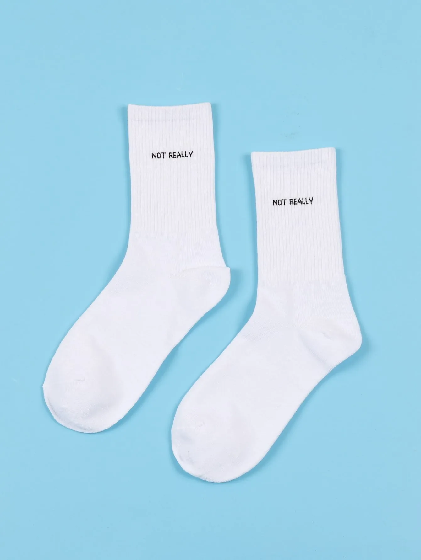 Not Really Crew Socks Funny Socks for Men Novelty Socks Funky Socks Gift for Him