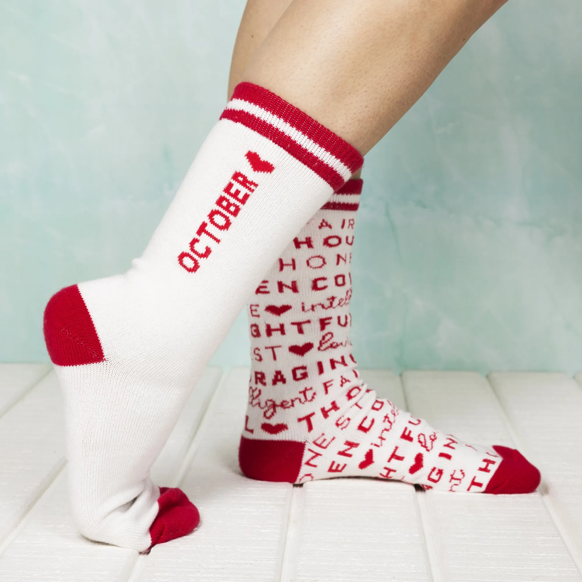 October Unisex Crew Sock