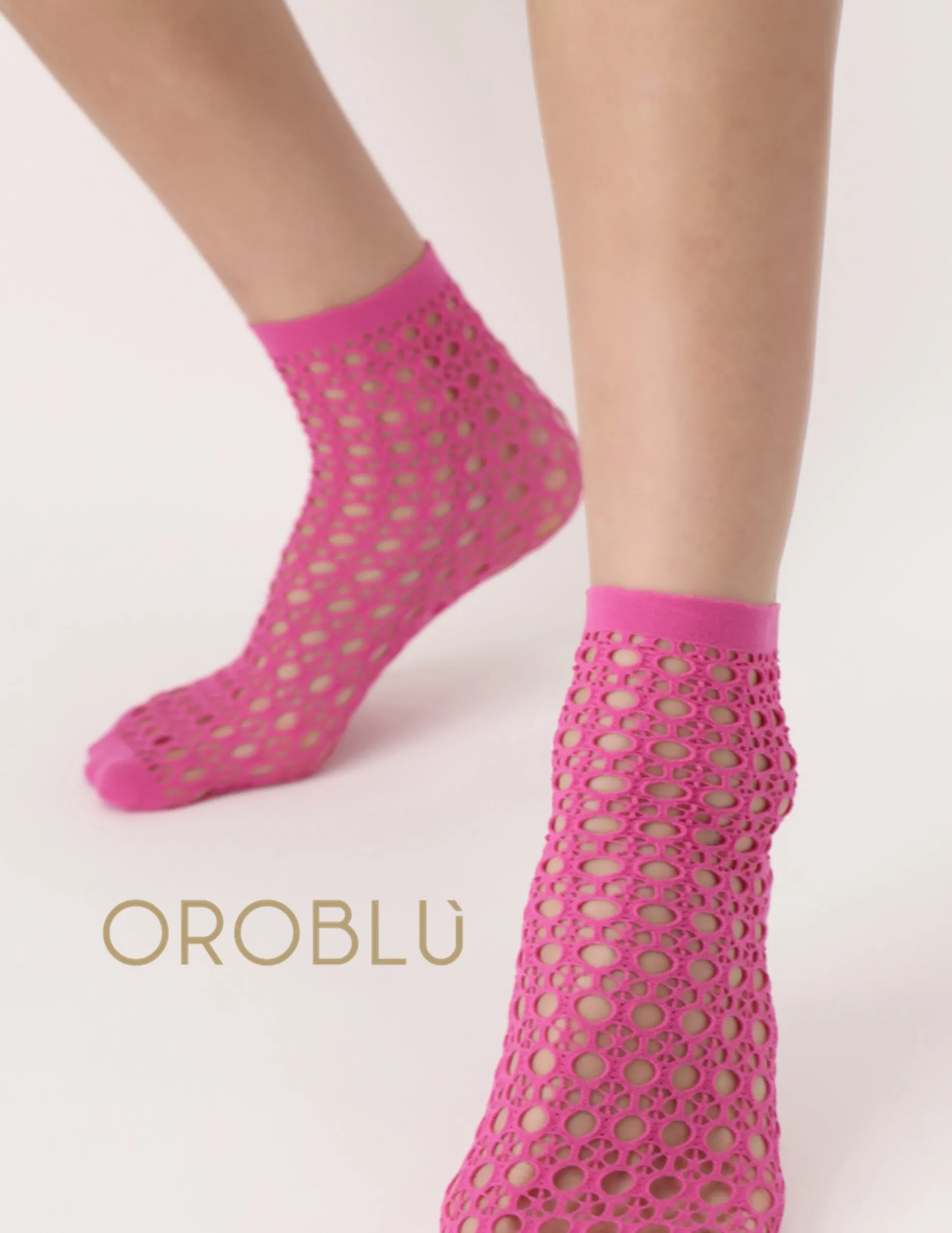 Oroblu Sale Twins Mesh Socks (2 Pairs) Glossy VOBC67410