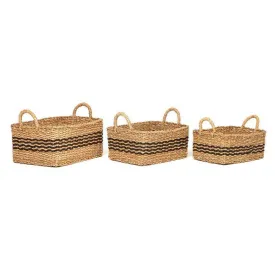 Palash Small Rectangular Seagrass Storage Basket