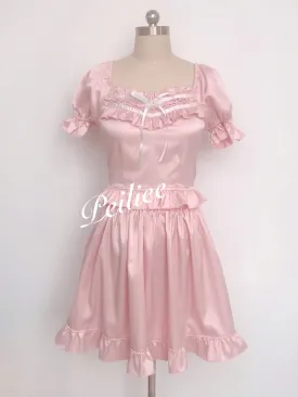 [Peiliee Design 5 years anniversary] Sakura Soft Satin Dress Set