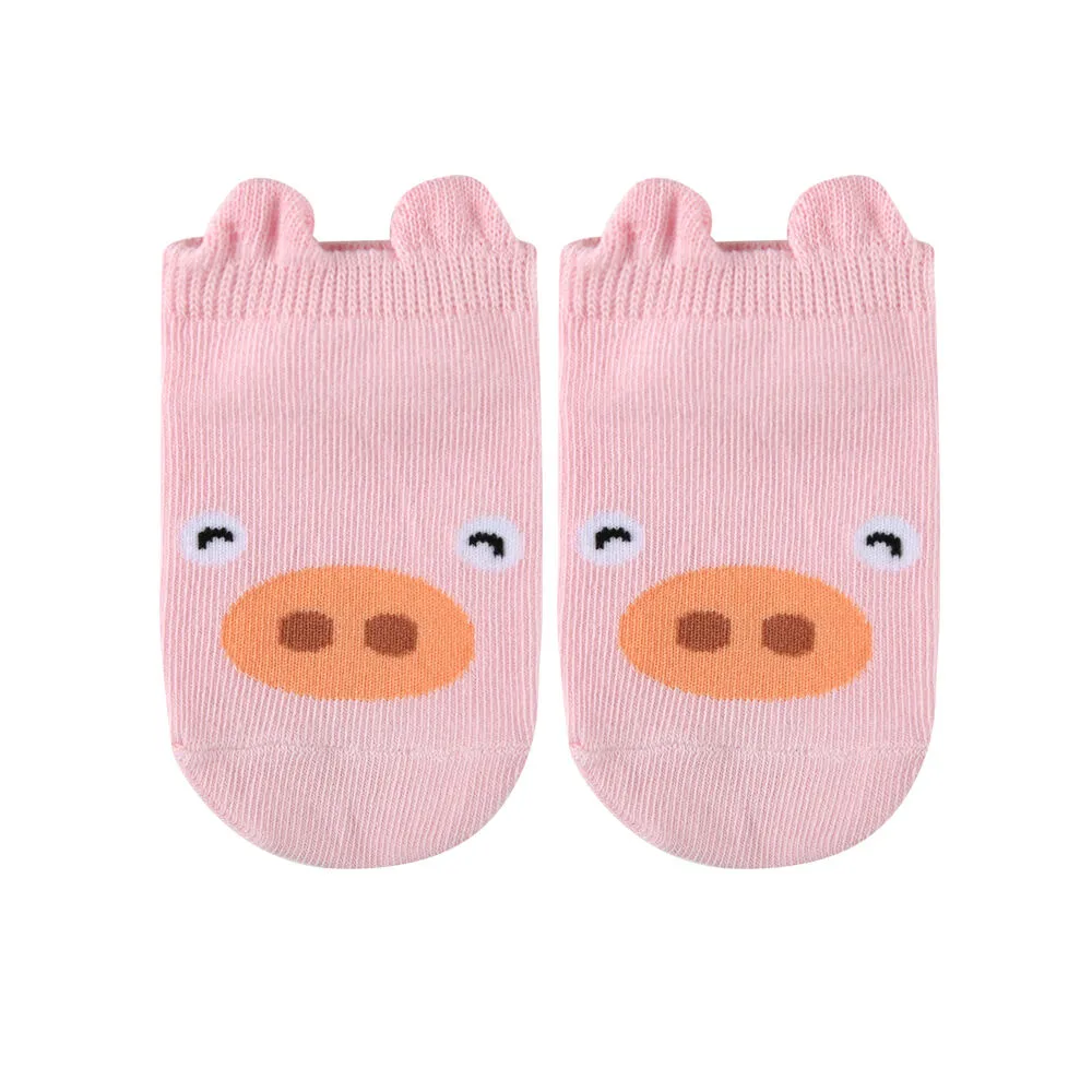 Piggy Animal Ankle Socks