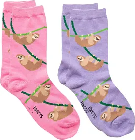 Pink Sloth Socks