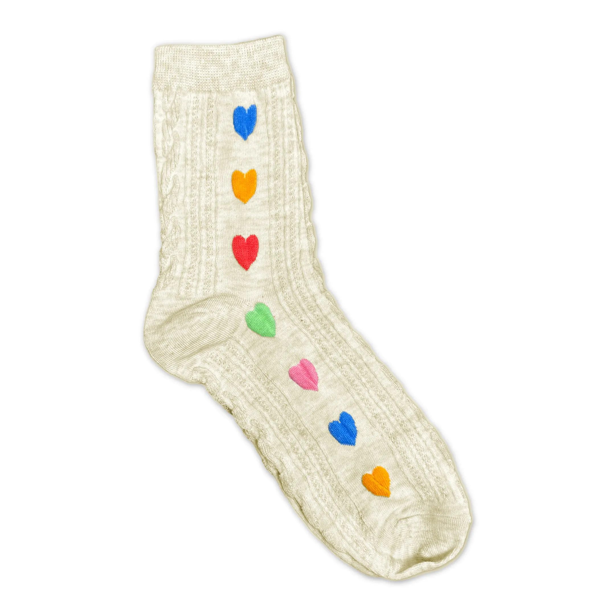 Playful Heart Socks – Cozy, Colorful Valentine’s Day Gift for All Ages