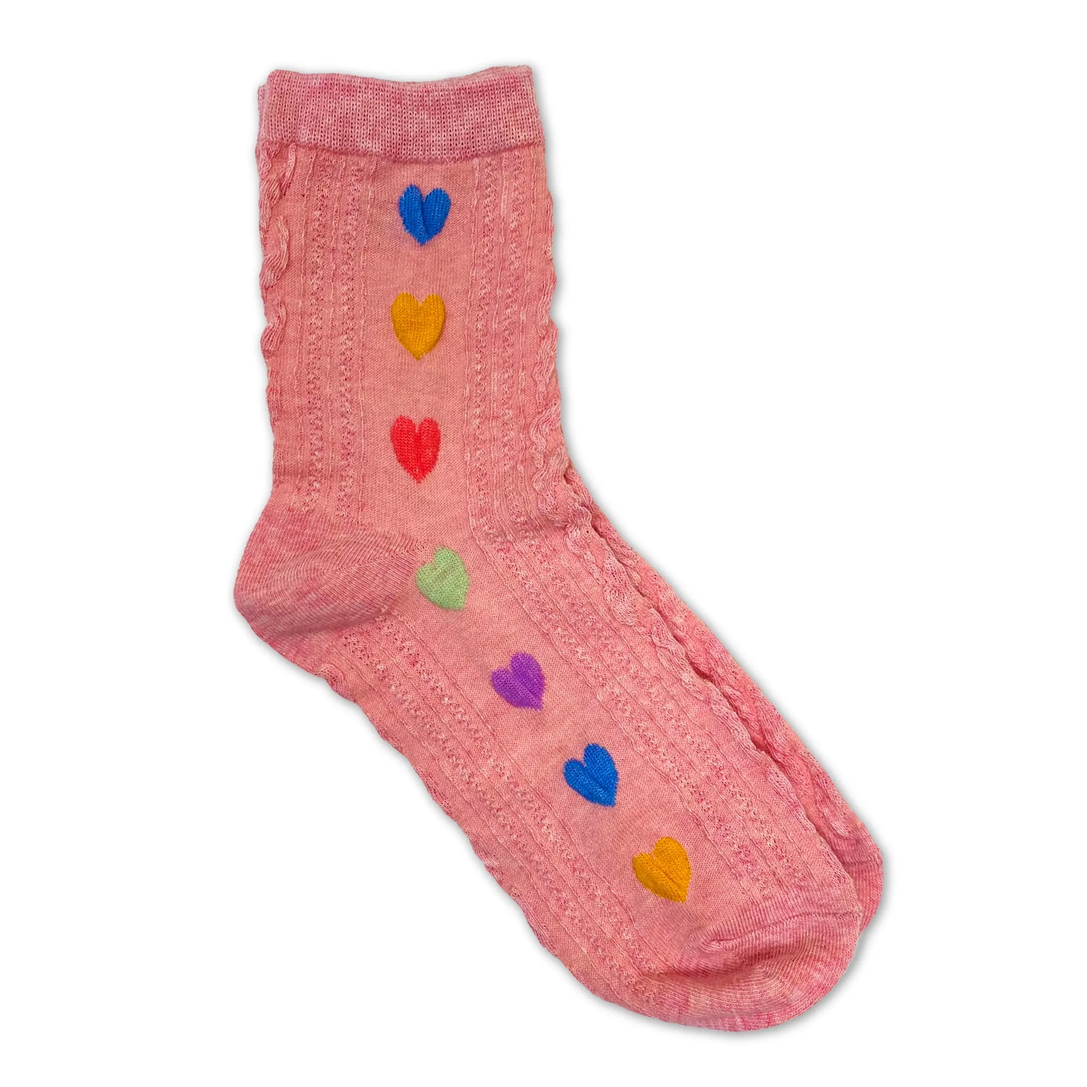 Playful Heart Socks – Cozy, Colorful Valentine’s Day Gift for All Ages