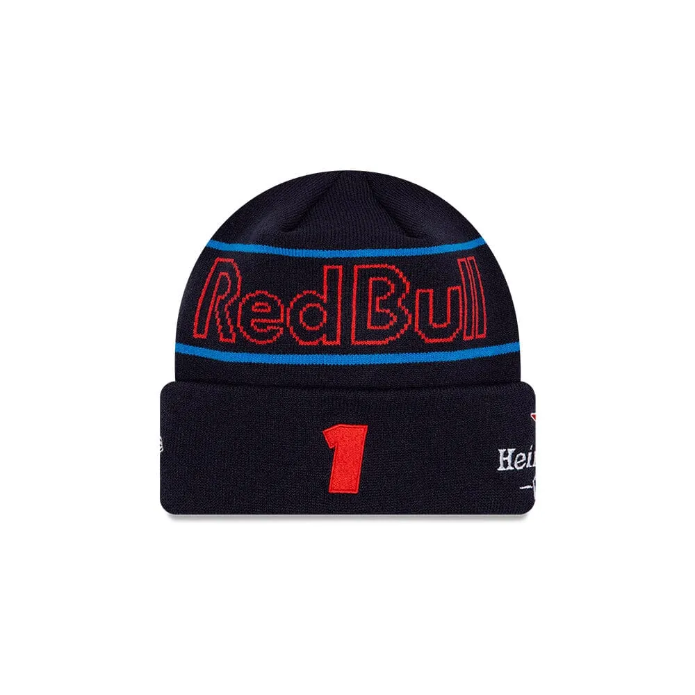 Red Bull Racing F1 New Era 2024 Beanie - Team/Max Verstappen/Sergio Perez