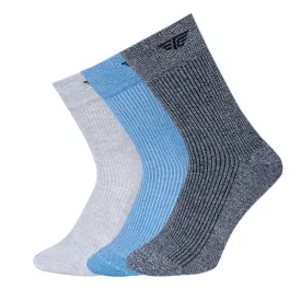 Red Tape Melange Above Ankle Length Socks for Men | Pack of 3 | Full Length