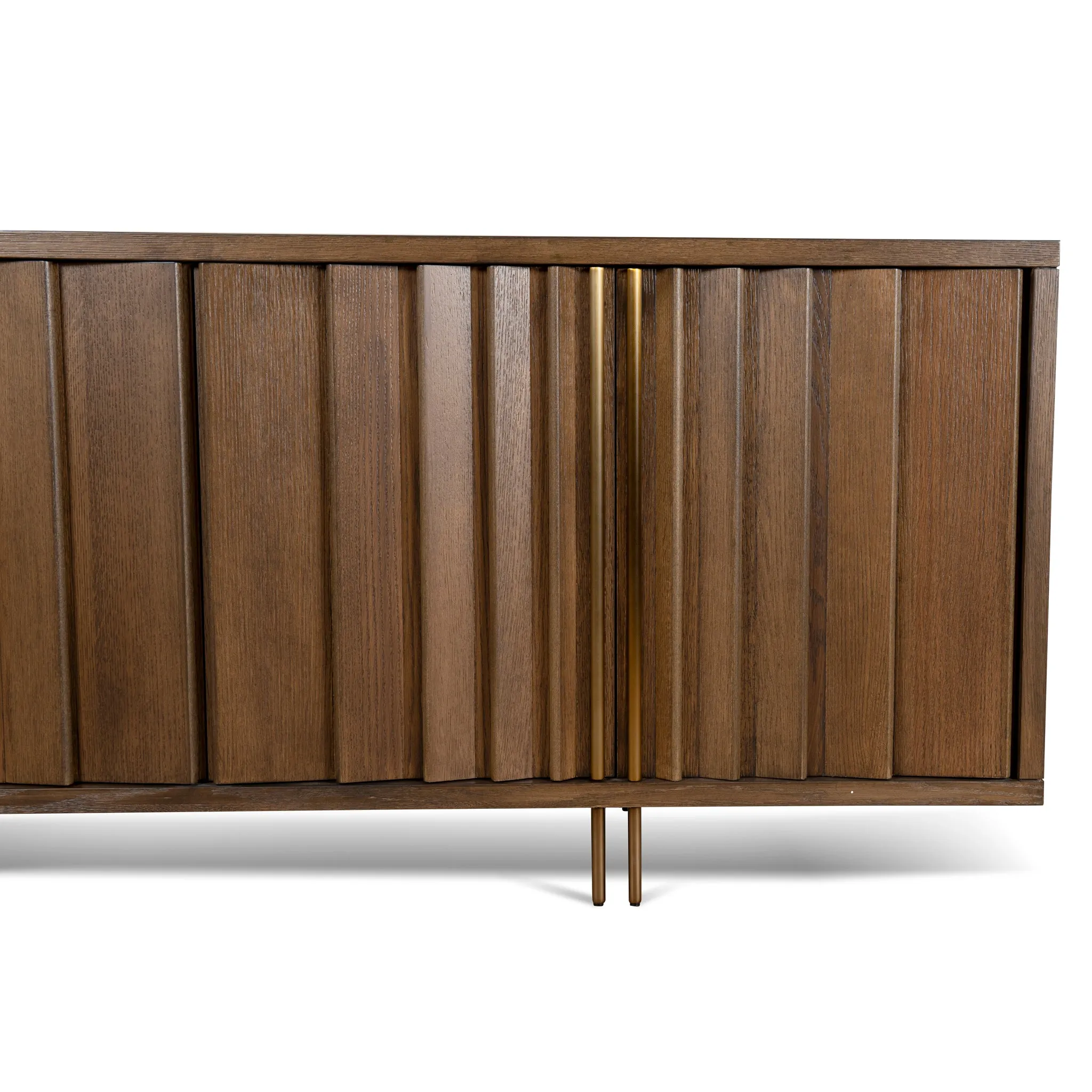 Roshan 2m Buffet Unit - Caramel Oak