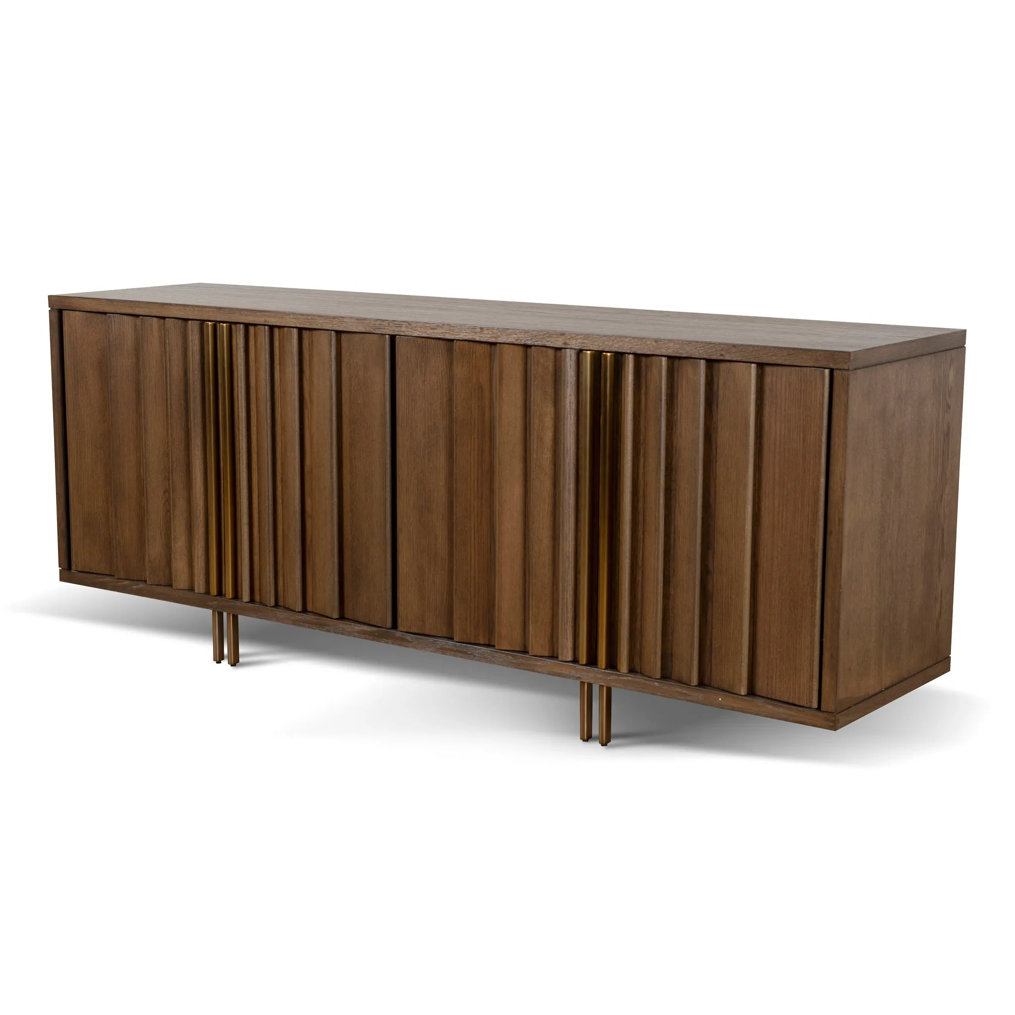 Roshan 2m Buffet Unit - Caramel Oak