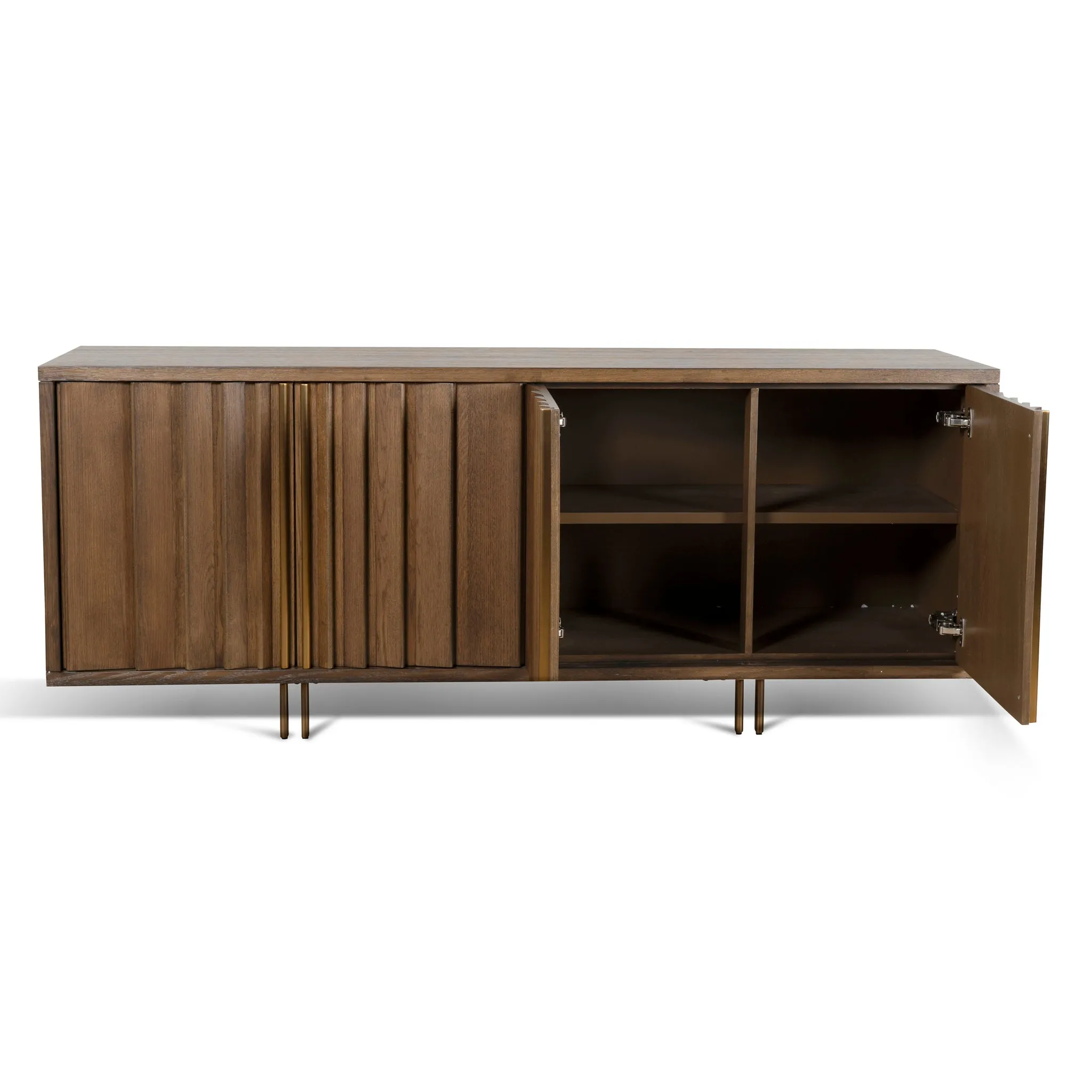 Roshan 2m Buffet Unit - Caramel Oak