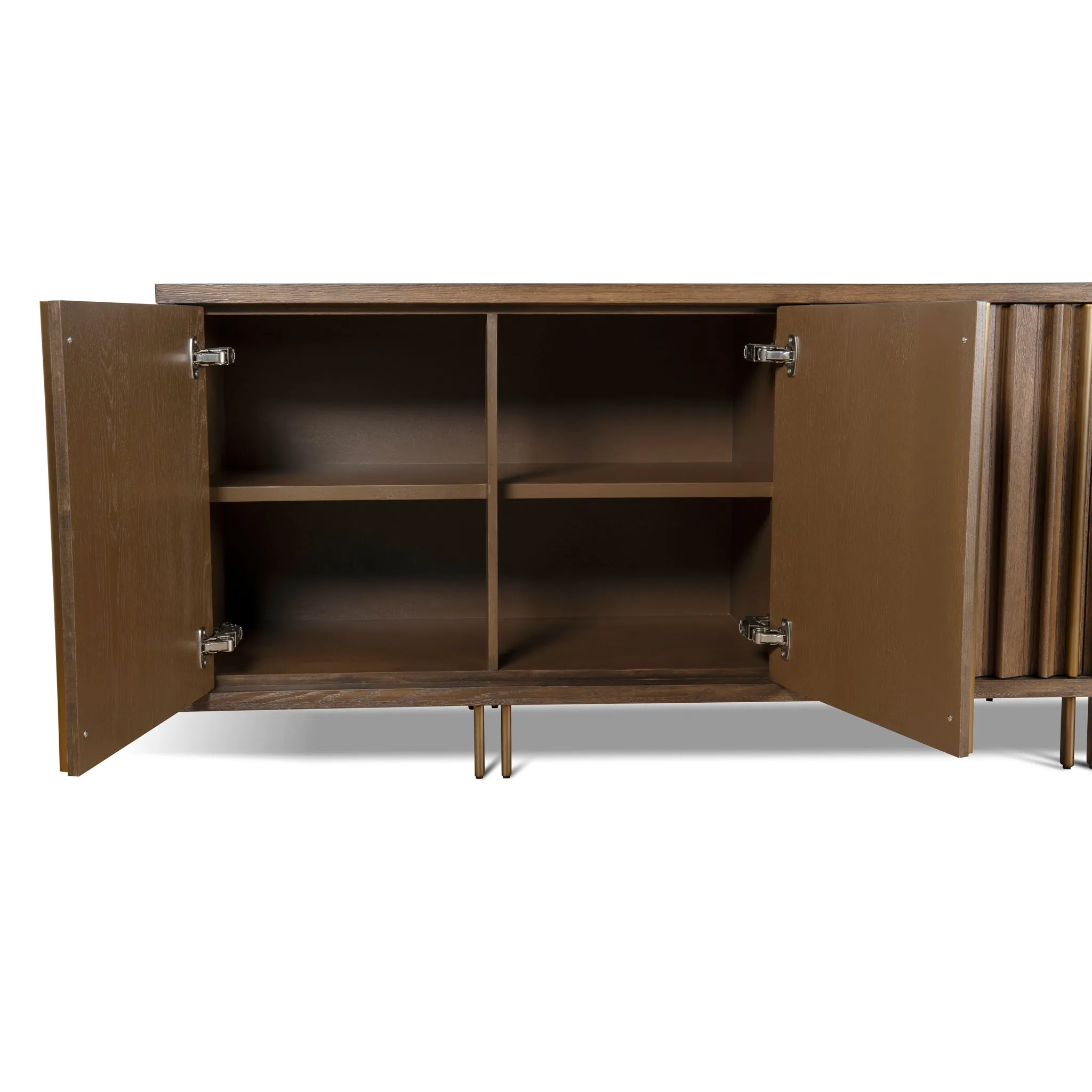 Roshan 2m Buffet Unit - Caramel Oak