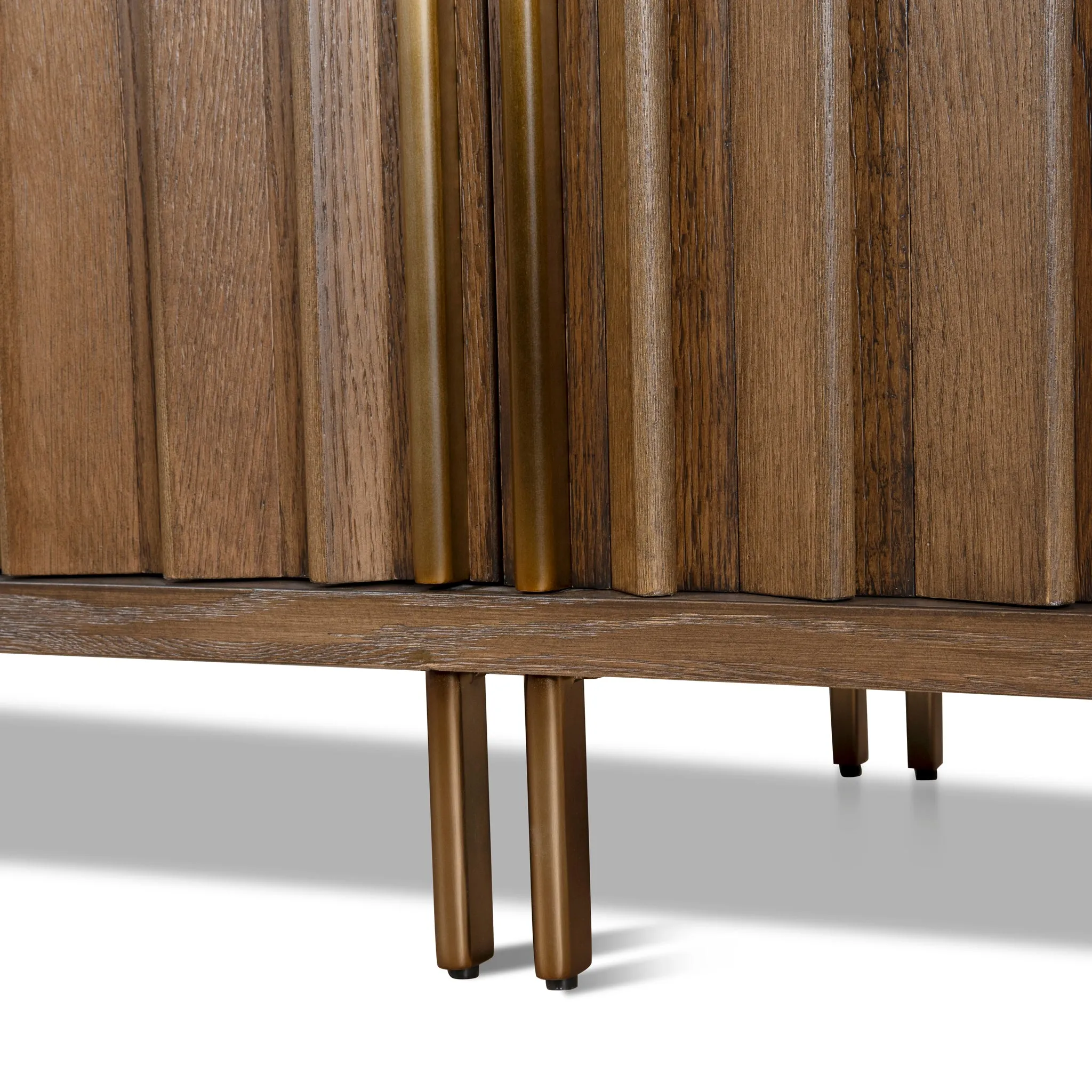 Roshan 2m Buffet Unit - Caramel Oak