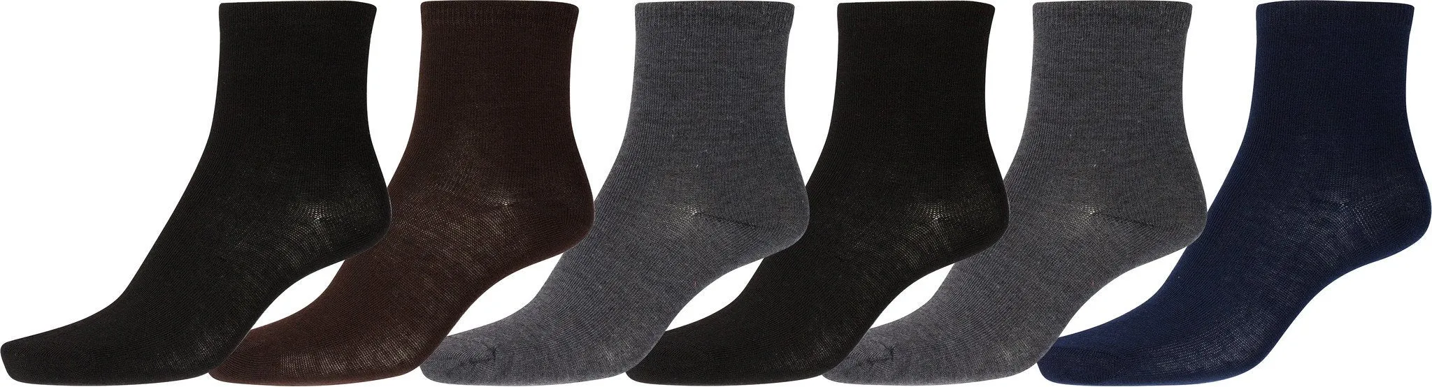 Sakkas Boy's Playful Pattern Assorted Crew Socks 6-Pack