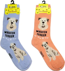 Salmon Wheaten Terrier Socks